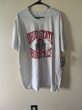 NWT Ohio State Buckeyes ProEdge Graphic Tee XXL Gray NCAA
